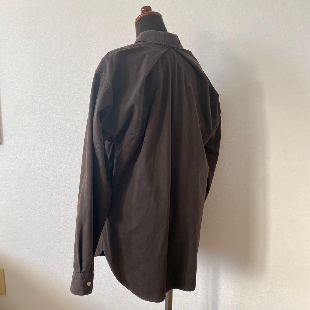 【最終価格】ポスタルコ　フリーアームシャツ 01 ウェザークロス