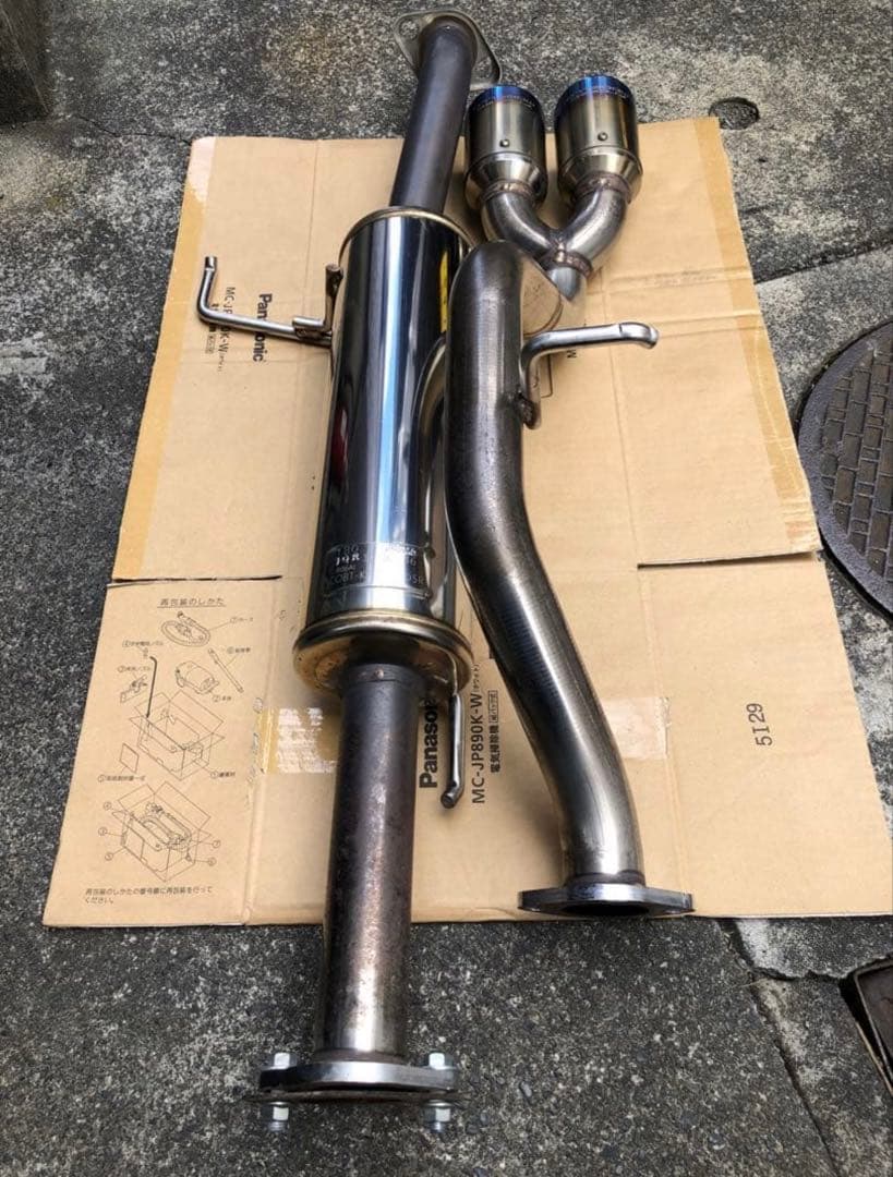 DA17、DA17W ロッソモデロ ステンレスマフラー