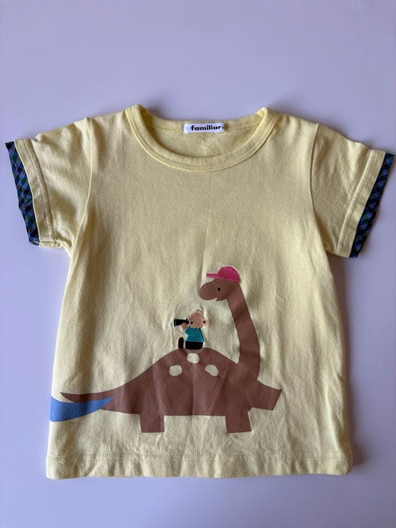 美品　ファミリア　familiar Tシャツ　100