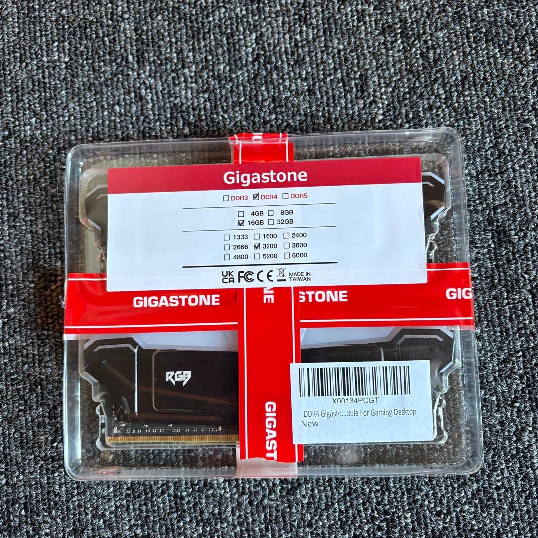 GIGASTONE DDR4 32GB(16GB×2) 3200MHz