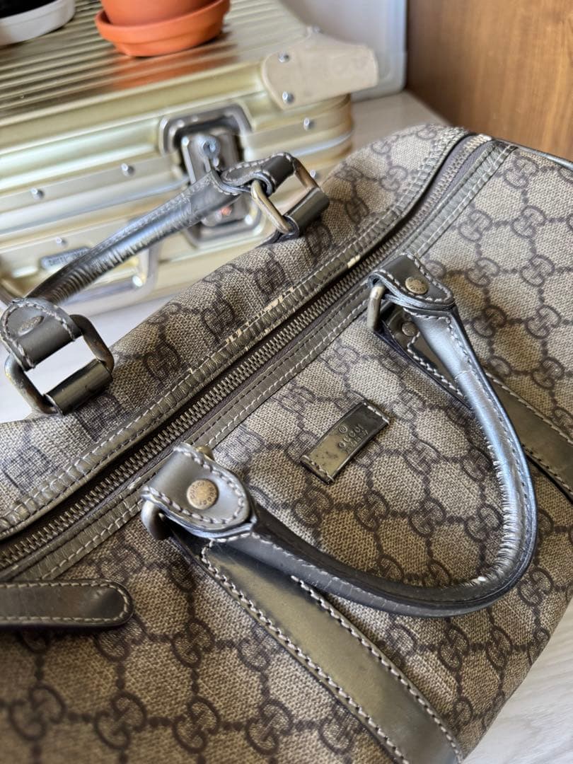 GUCCI MADE IN ITALY グッチ　小ボストンハッグ