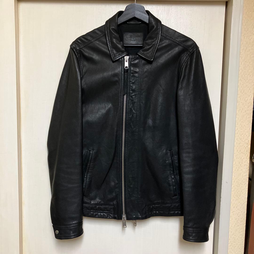 ALL SAINTS フロントダブルジップライダース