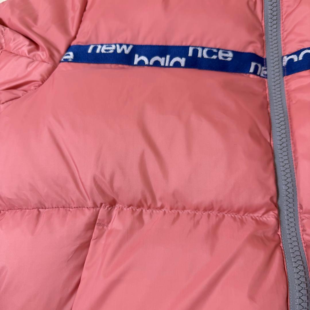 【美品】ニューバランス ダウンジャケット IU ピンクNew balance