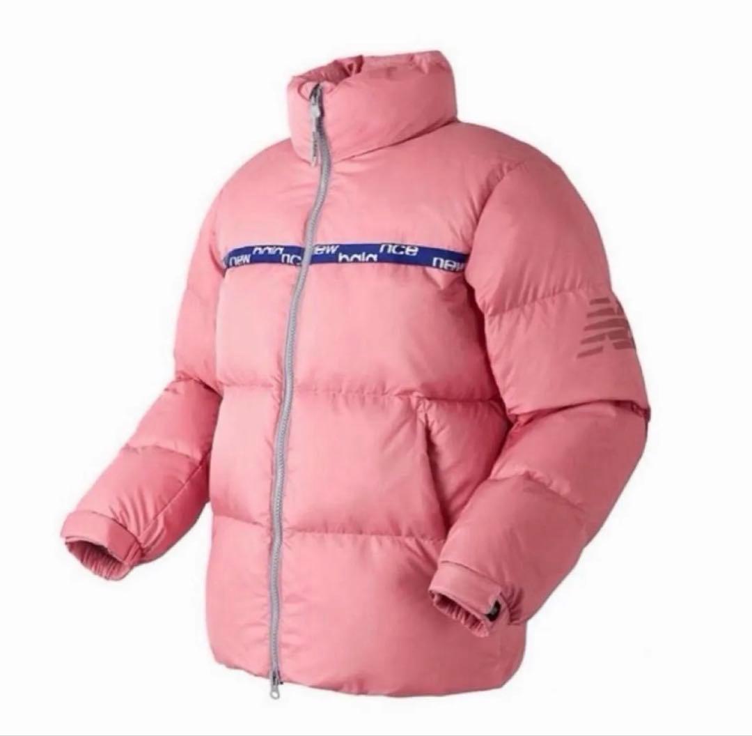 【美品】ニューバランス ダウンジャケット IU ピンクNew balance