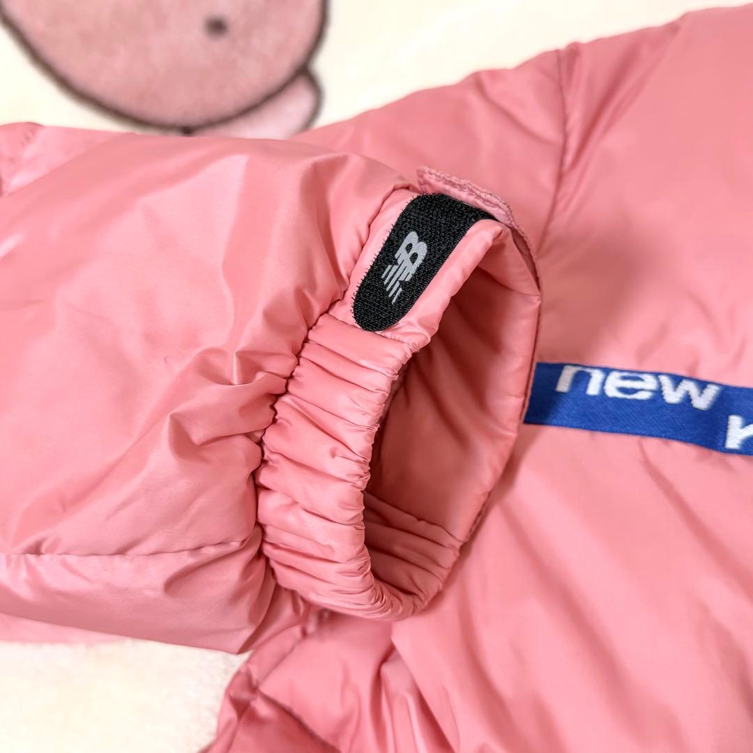 【美品】ニューバランス ダウンジャケット IU ピンクNew balance