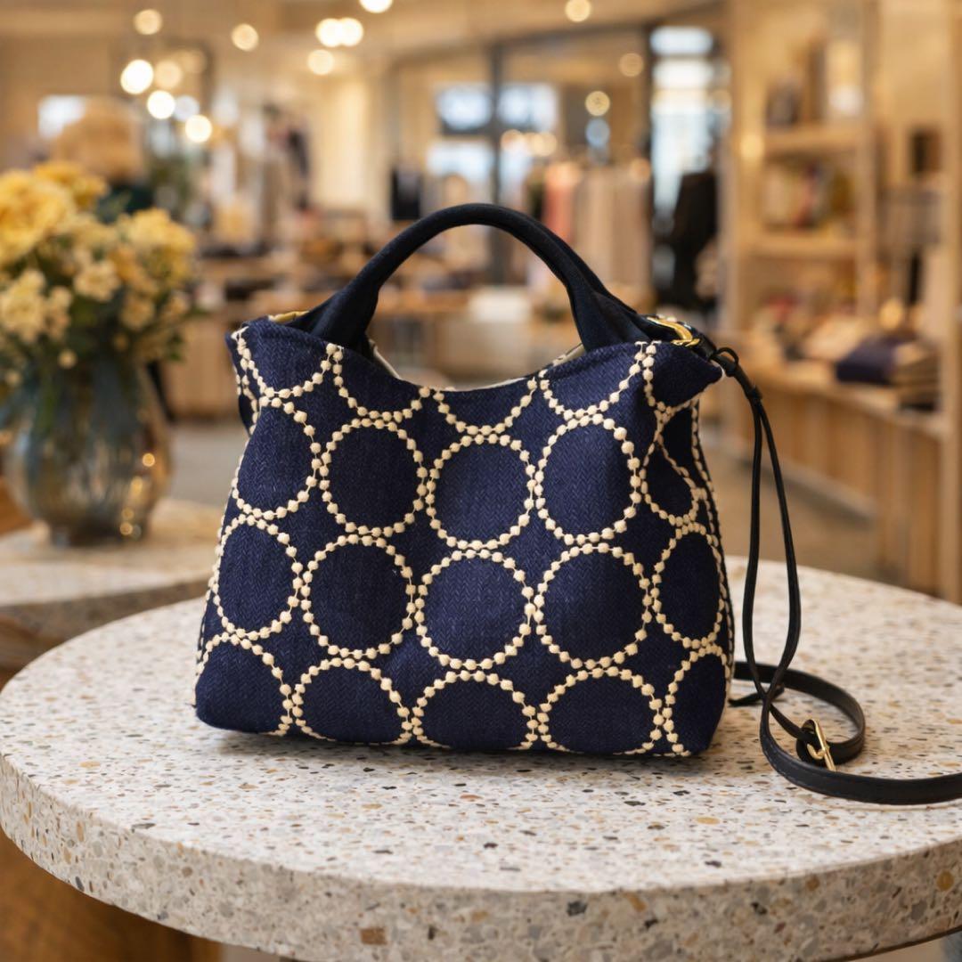 ⚮̈ミナペルホネン　tambourine ヌッピバッグＳ