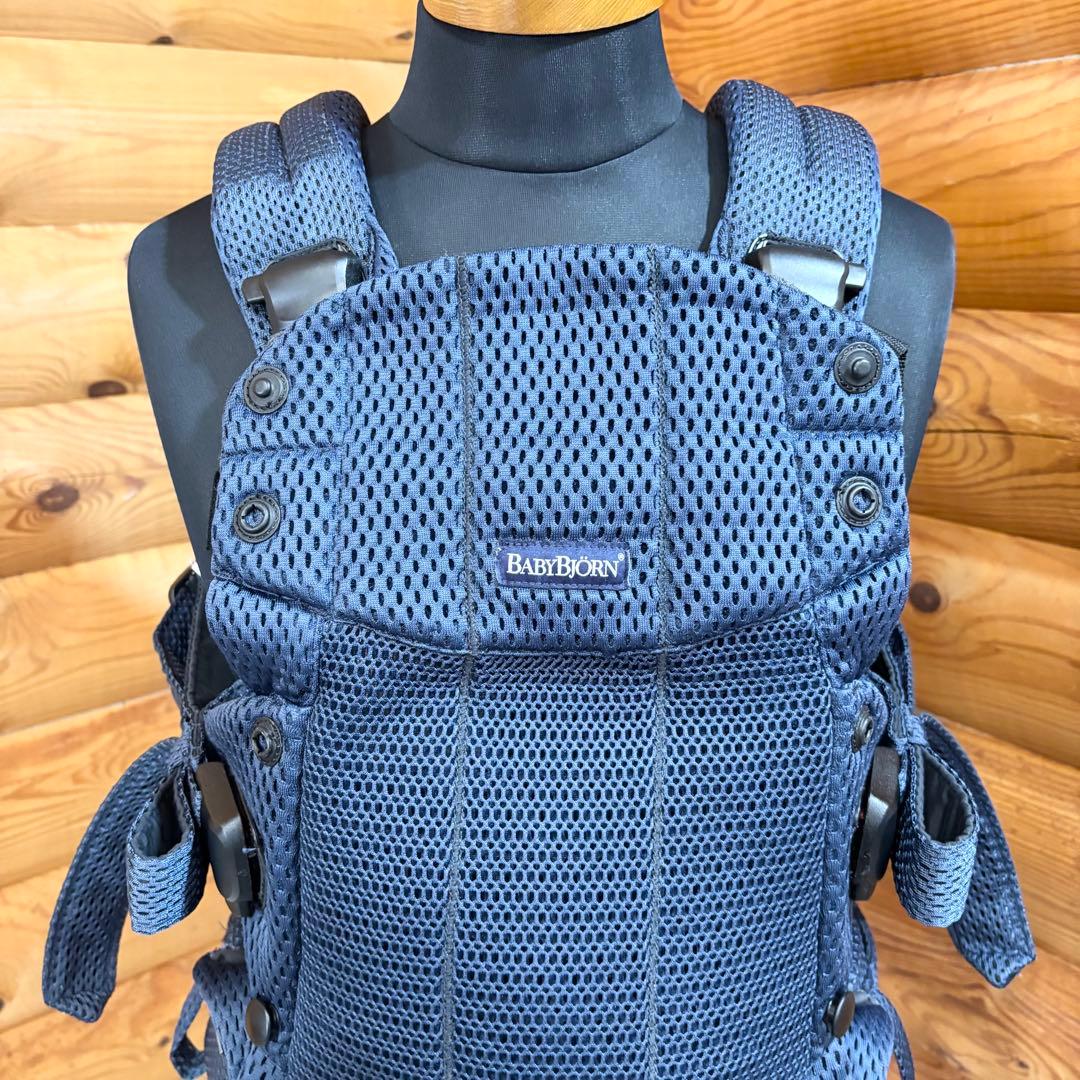 【美品】BABYBJÖRN HARMONY ネイビーブルー 抱っこ紐