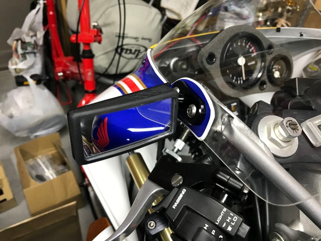 ★TURNING POINT ミニマムミラーキット ブラック★ NSR250Rに