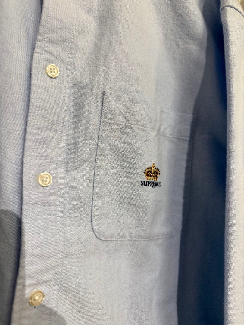 トップス supreme Loose Fit Flannel Oxford Shirt S