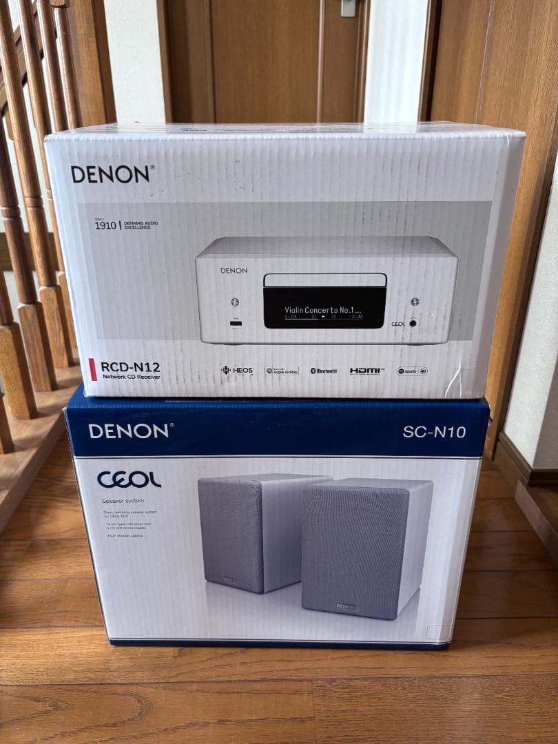 【新品未開封】DENON SC-N10 & RCD-N12 セット