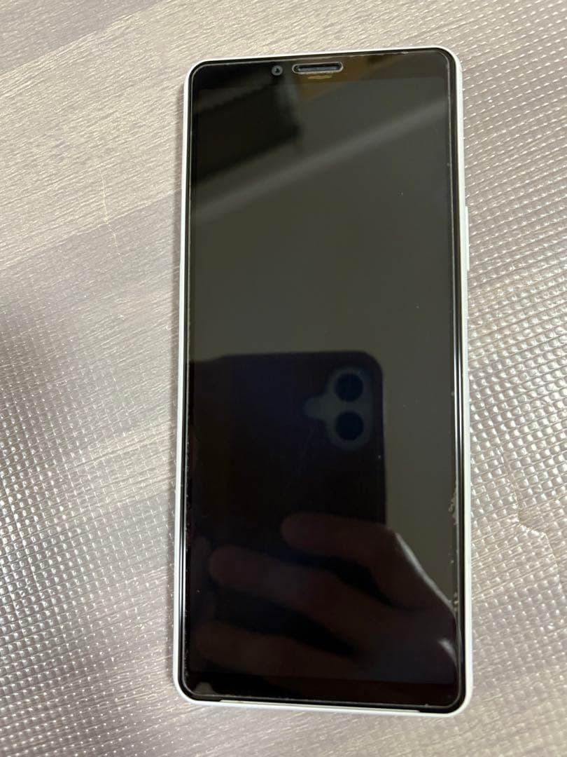 【美品】Xperia 10 II ホワイト SIMフリー 本体 箱・説明書付き