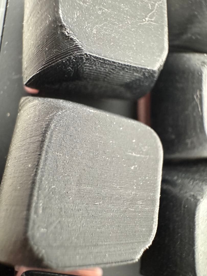 【新品】corne v4 cherryマットブラック完成品　3DP製キーキャップ