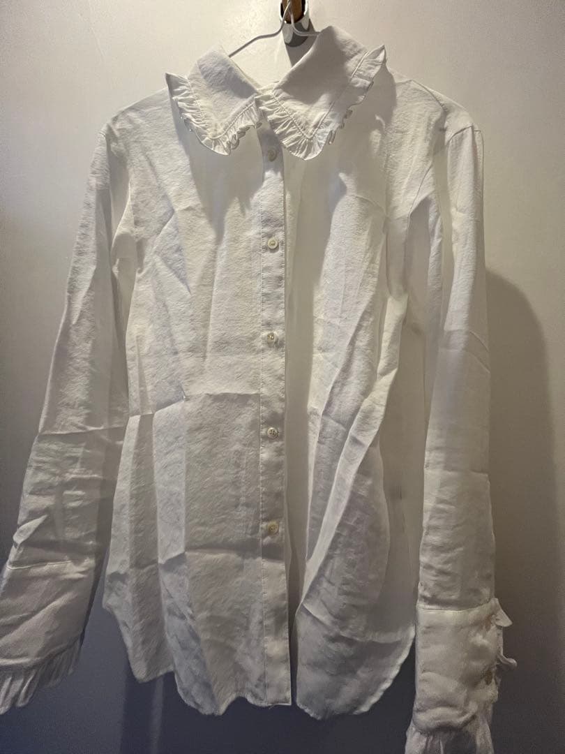 Spick and Span 《WEB限定 / 追加予約》フリルカラーブラウス