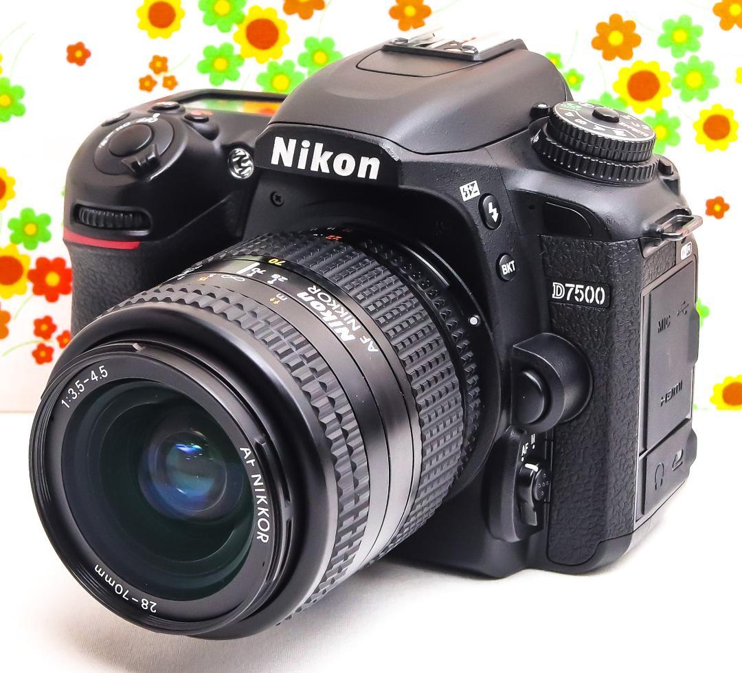 ニコン Nikon D7500☆Wi-Fi カメラバッグ　３００mmレンズ