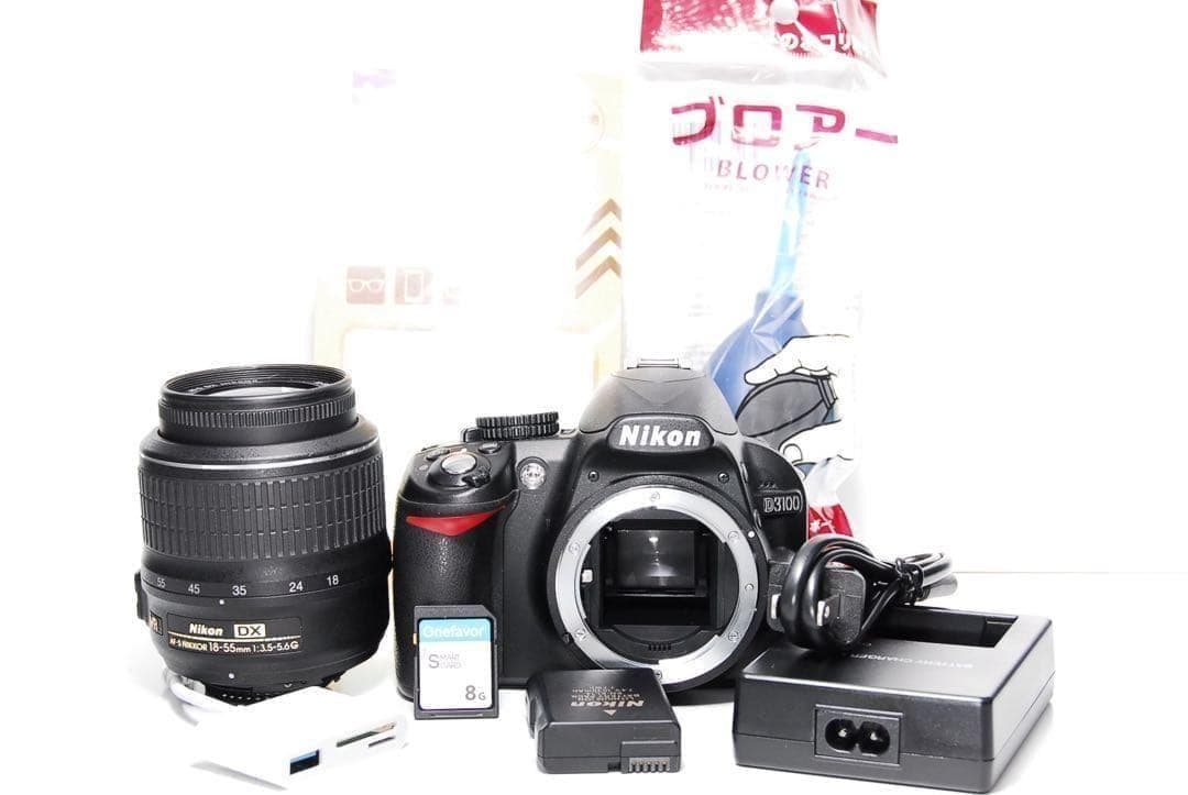 ☘️手振れ補正☘️Nikon D3100 デジタル一眼レフ　初心者向け！美品！