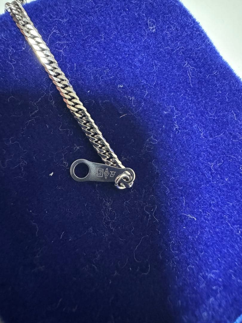 喜平ネックレス プラチナ Pt850　6面ダブル 10g 50cm 造幣局マーク