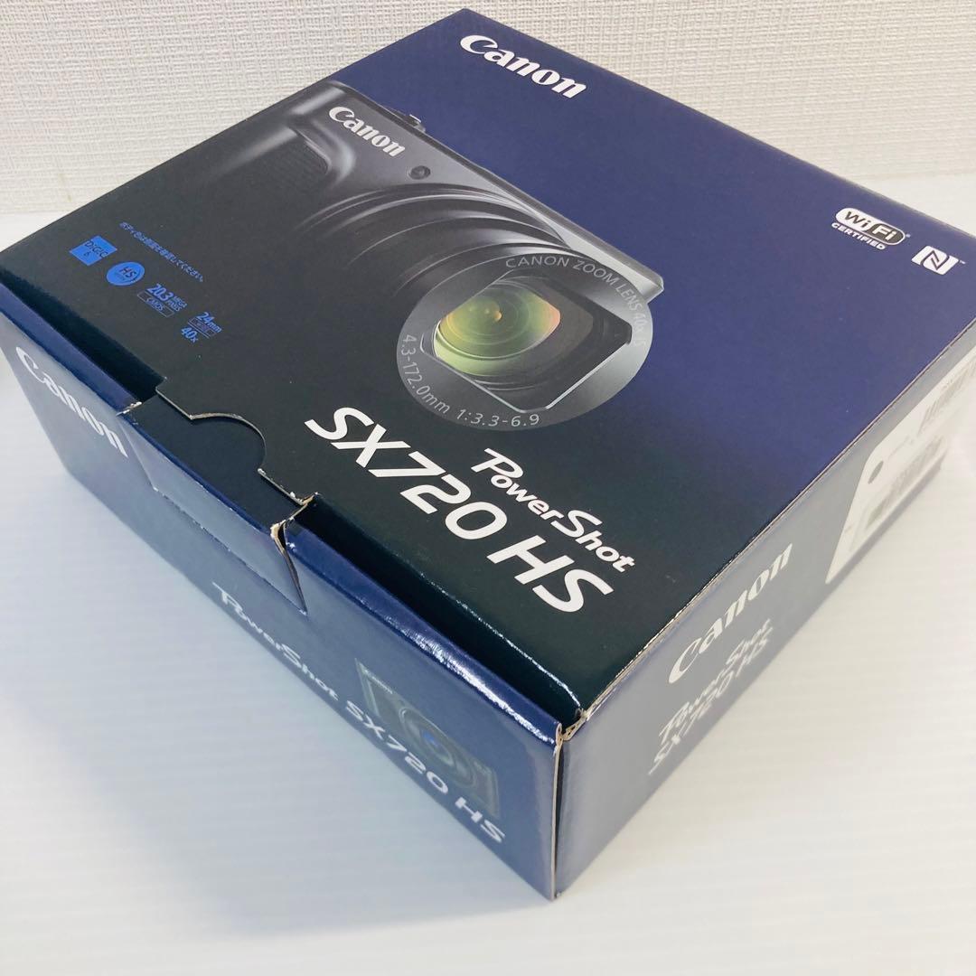 【極美品】Canon PowerShot SX720 HS BKブラック