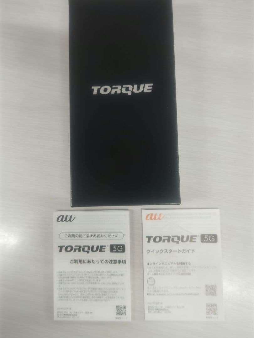④TORQUE 5G KYG01 au 箱 取説付き