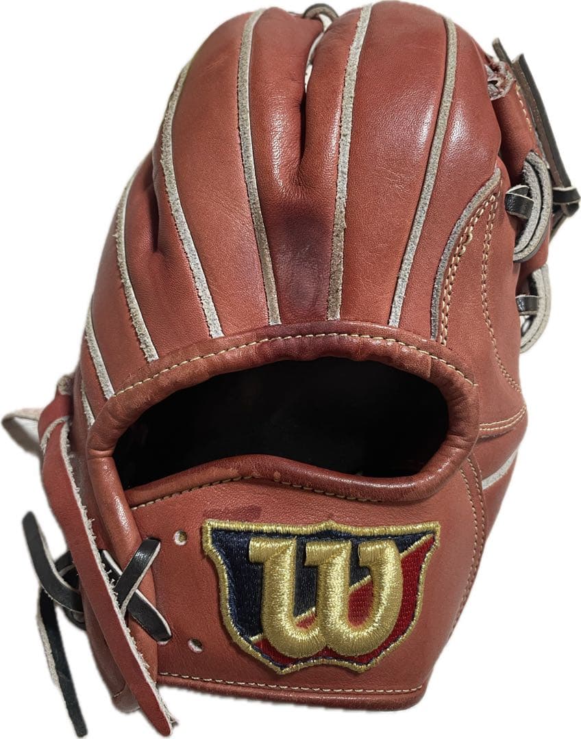 Wilson Basic Lab 軟式グローブ 赤