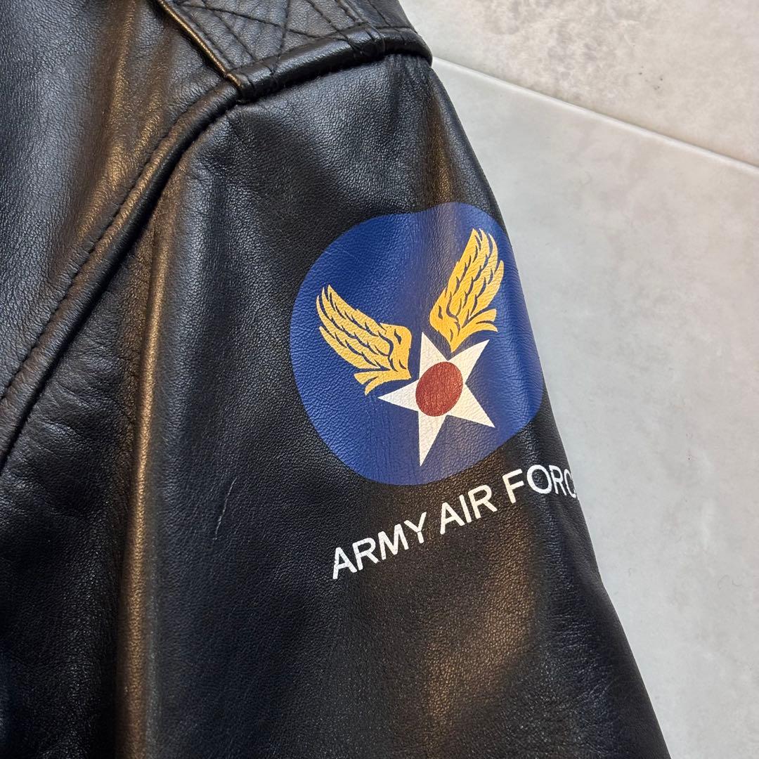 【極美品】ヒューストン ホースハイド A-2 フライトジャケット 2XL 黒