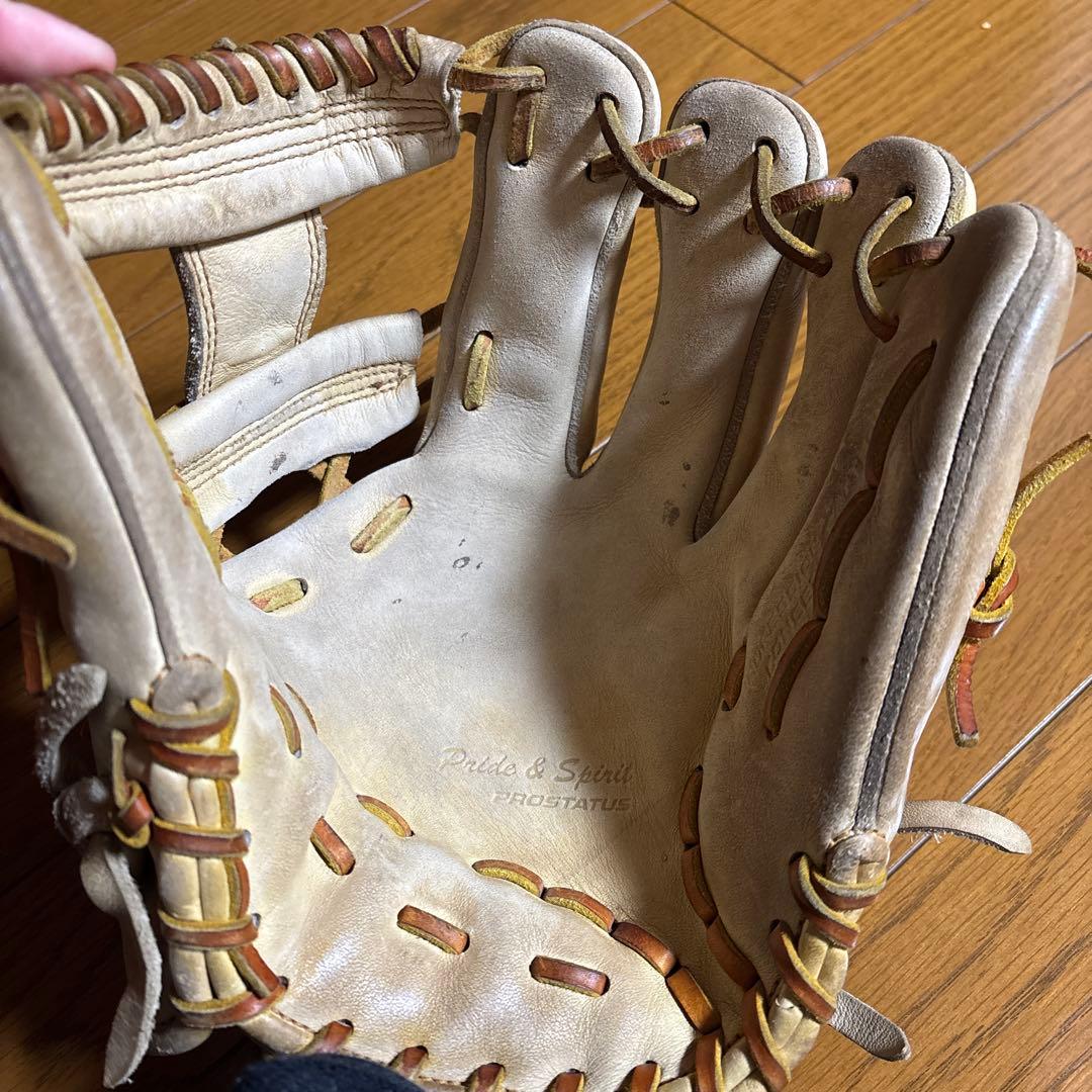 ETT 硬式グローブ ベージュ