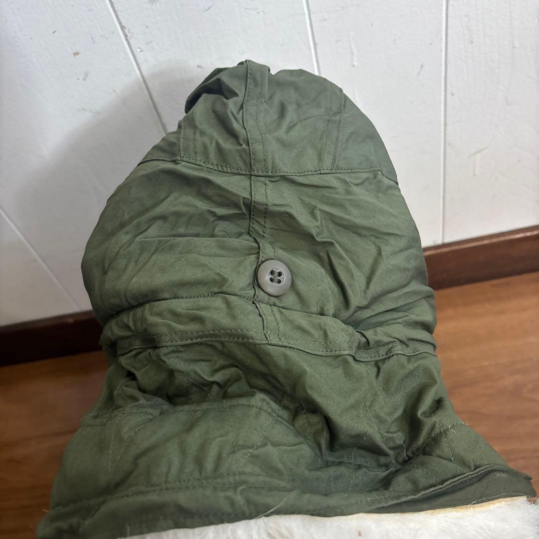 デッドストック　米軍　実物　80s M65 フィッシュテールパーカーフード　⑤