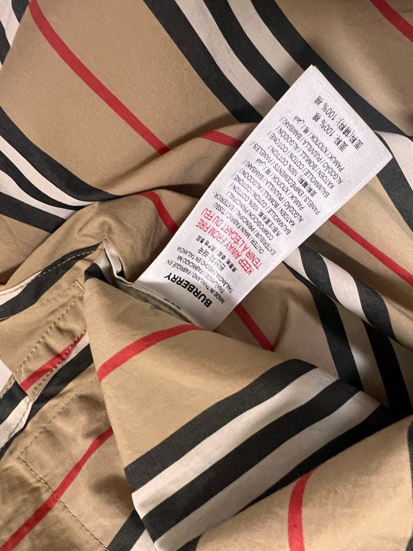 チェック柄　シャツワンピース