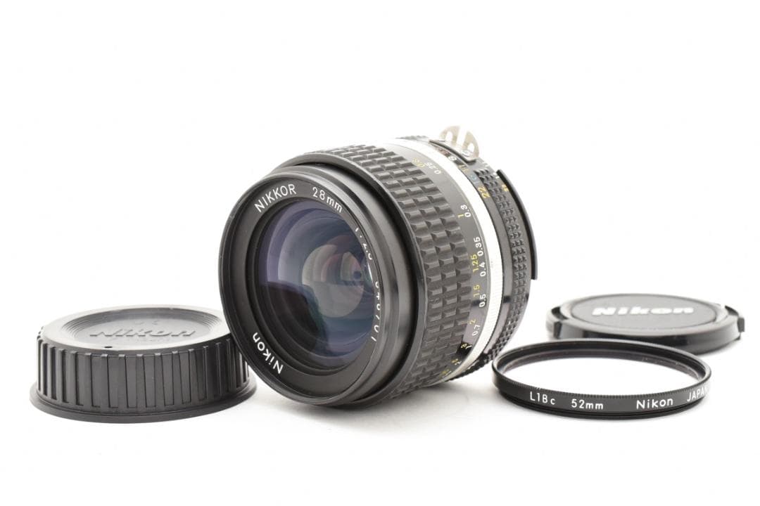 超美品 NIKON ニコン AI-S NIKKOR 28mm f2.8 B194