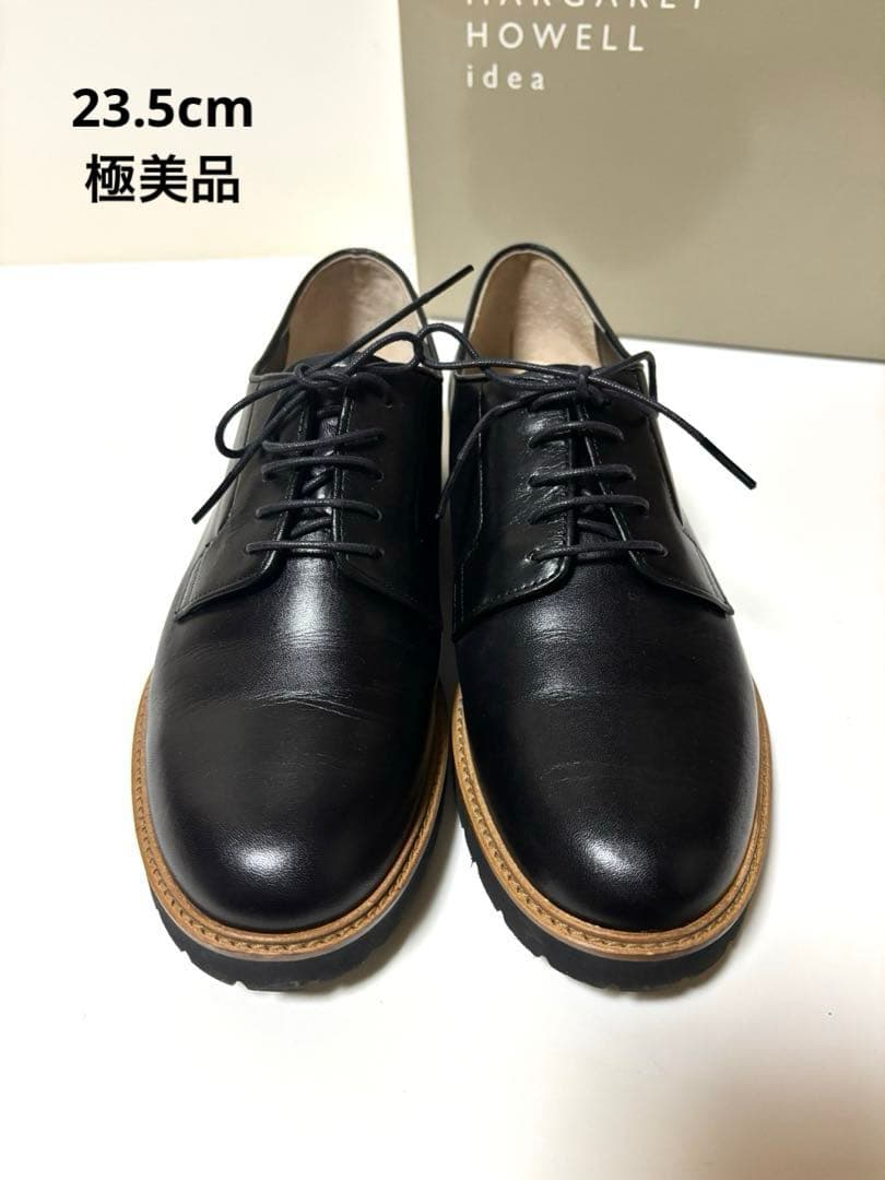 オ*ー様 【極美品】MARGARET HOWELL レースアップシューズ