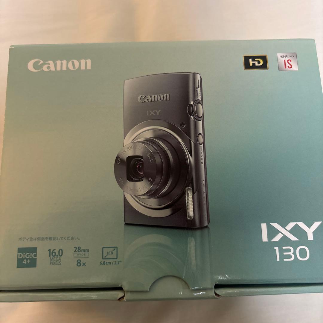 完品 Canon IXY 130 グレー SDカード8G付き