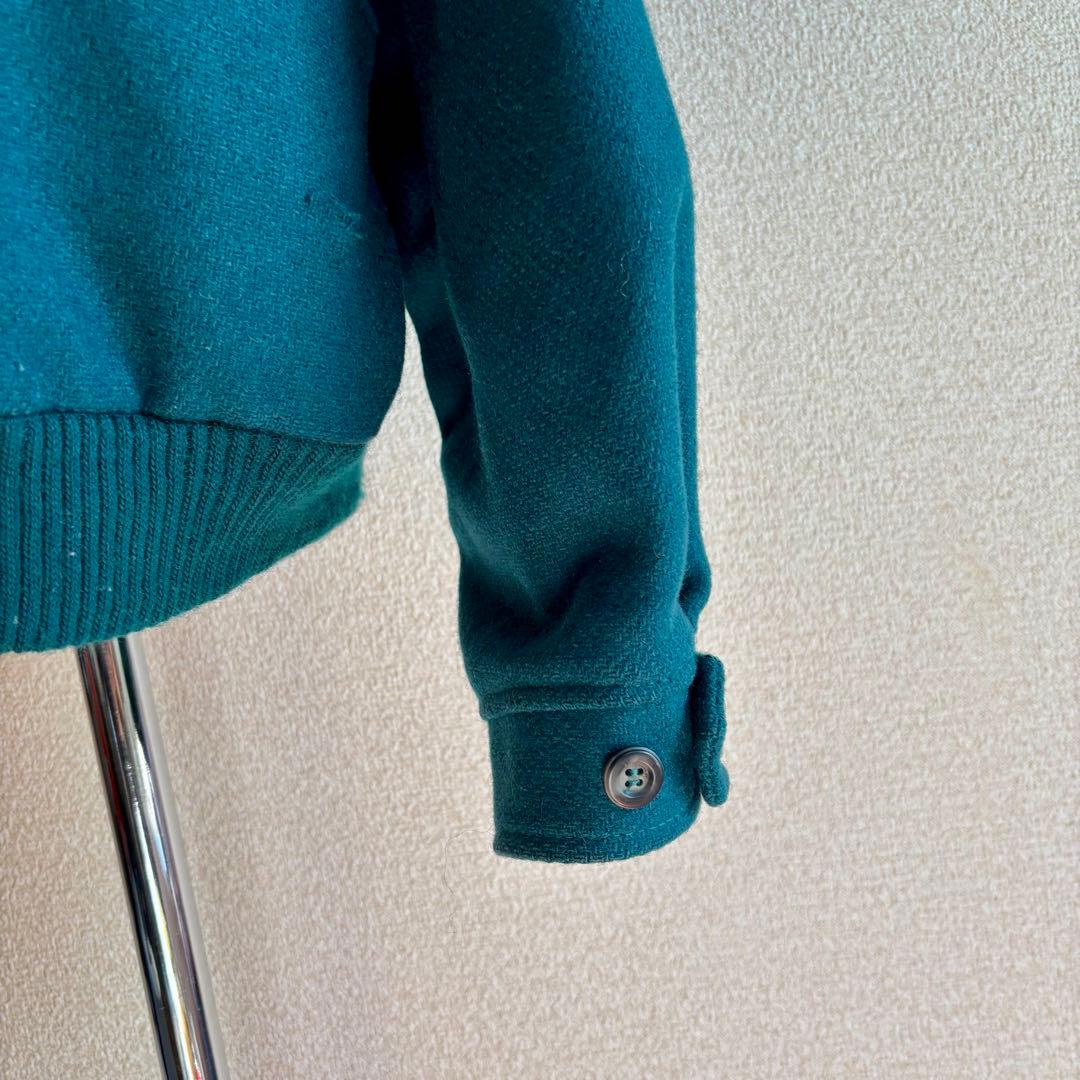 70s希少カラー ペンドルトン ウールジャケット XL グリーン系 シンサレート