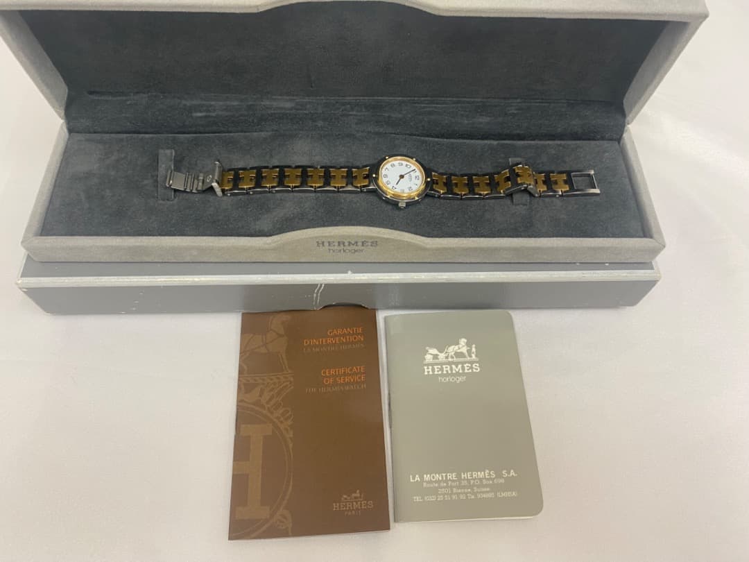 み*ろ様 18日まで限定最終値下げ エルメス クリッパー 時計