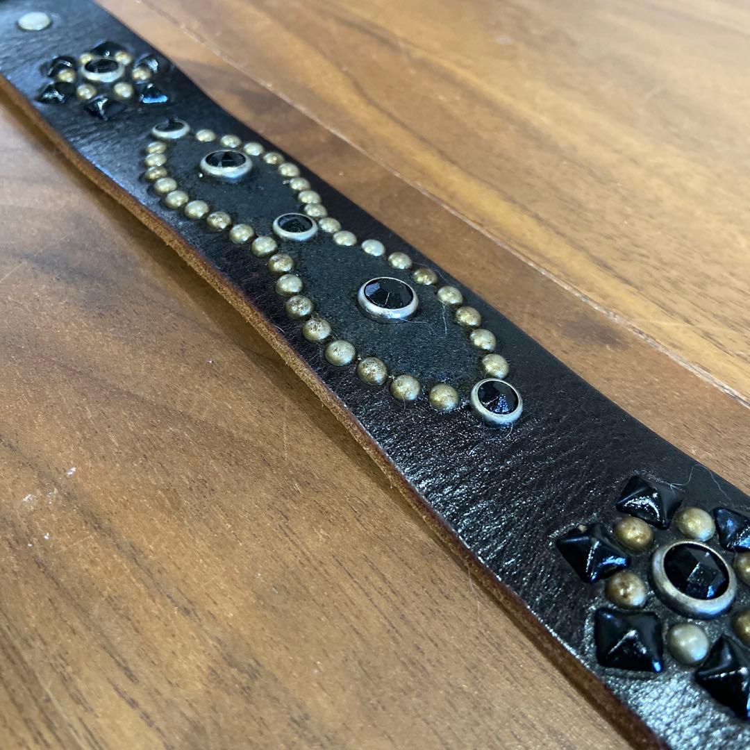 希少初期 HTC オーバーレイピーナッツ 黒スエード×ブラックストーン 34