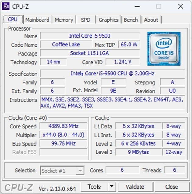 （41）ごん　i5-9500 16GB