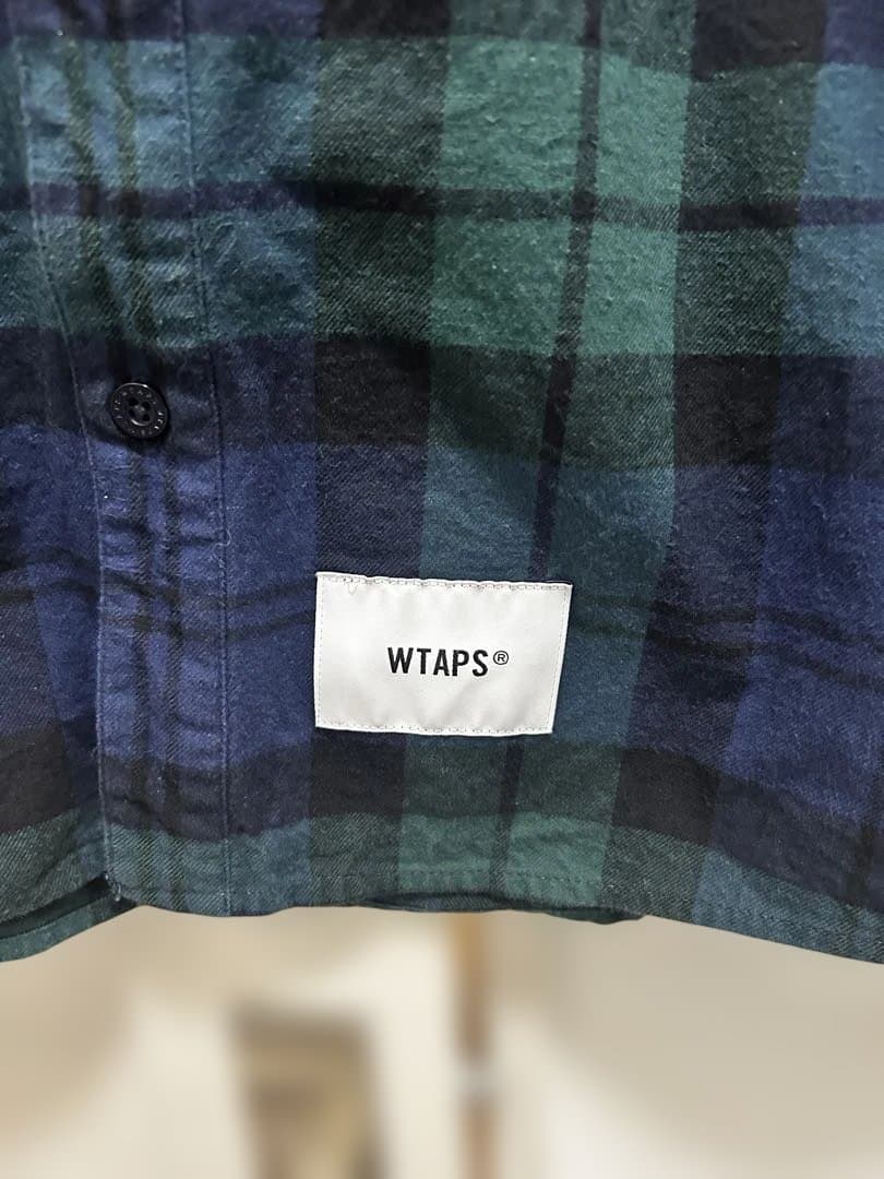 ひろ　wtaps DECK 柄長袖シャツ　サイズ01