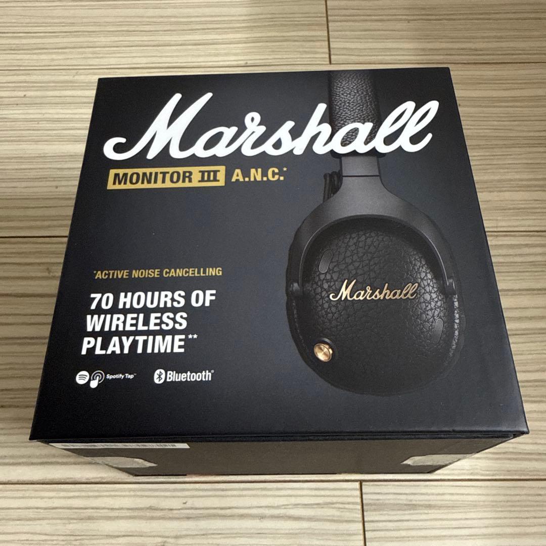 Marshall MONITOR Ⅲ A.N.C 付属品未使用