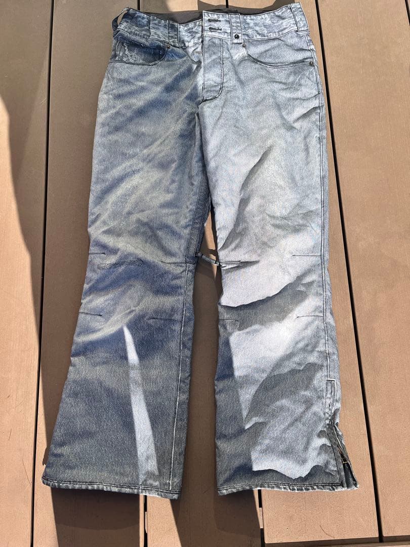 スノーボードウェアー グレー デニム