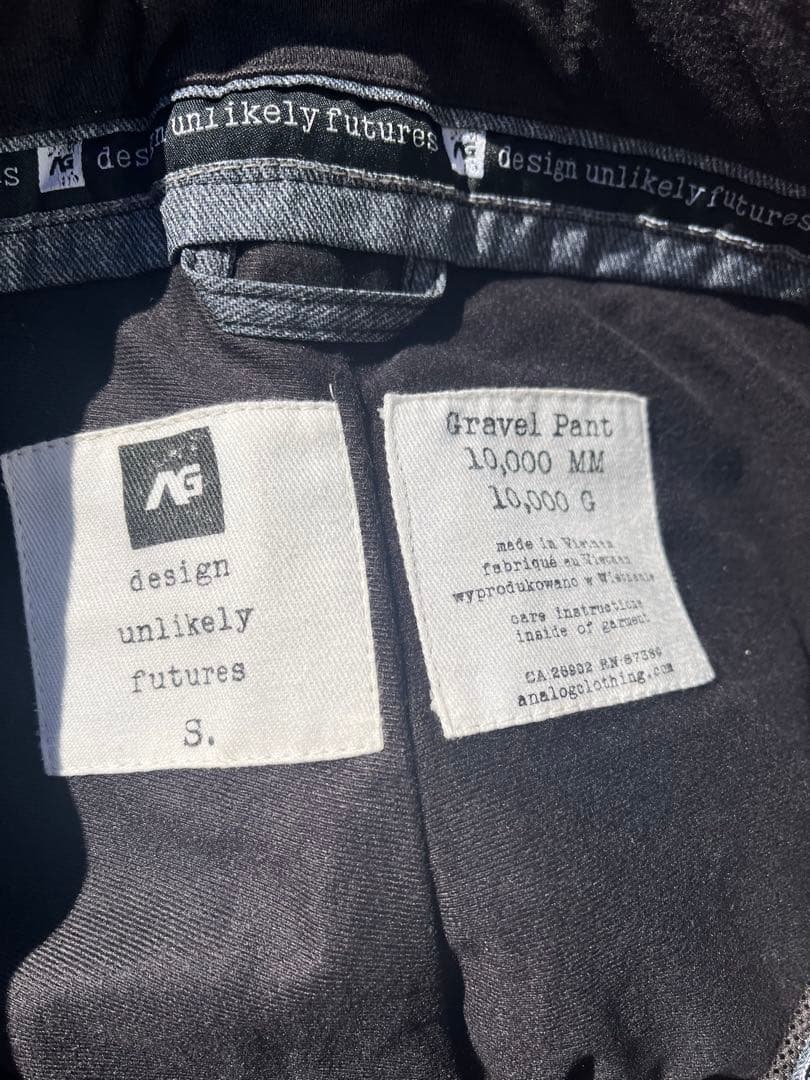 スノーボードウェアー グレー デニム