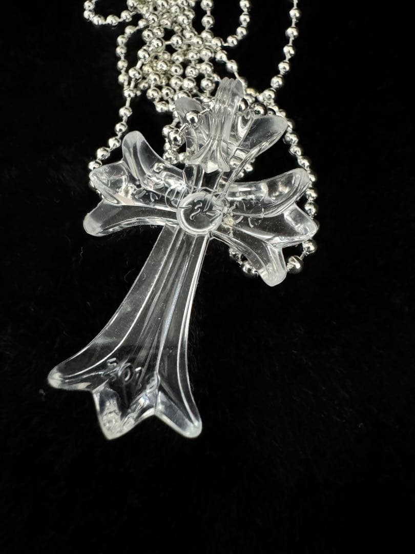 【2025年12月購入】クロムハーツ シリコン ラバーネックレス クリア