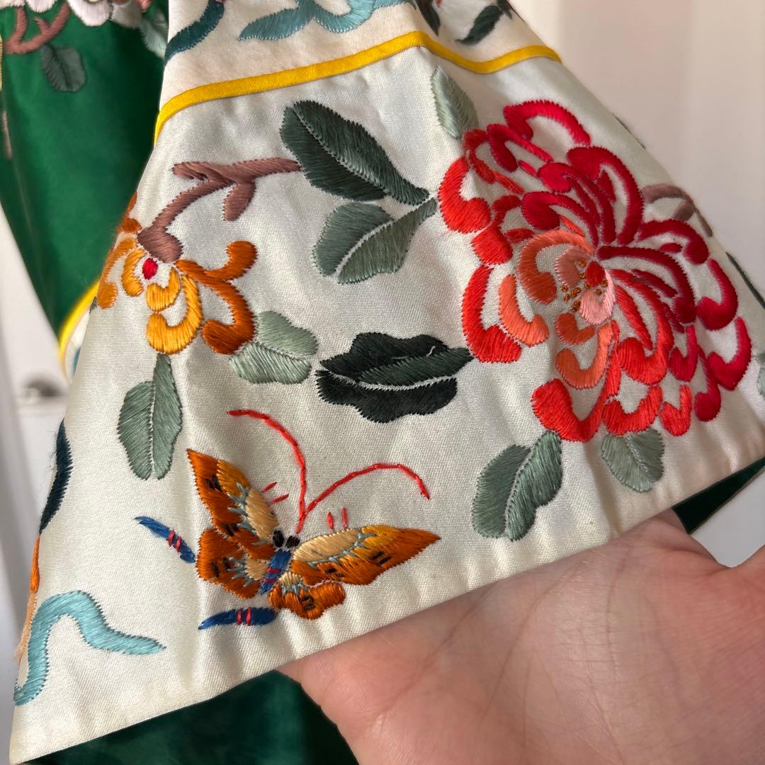 ノ*ブ様 40s 50s ヴィンテージ マンダリン　ガウン　ジャケット　チャイナ