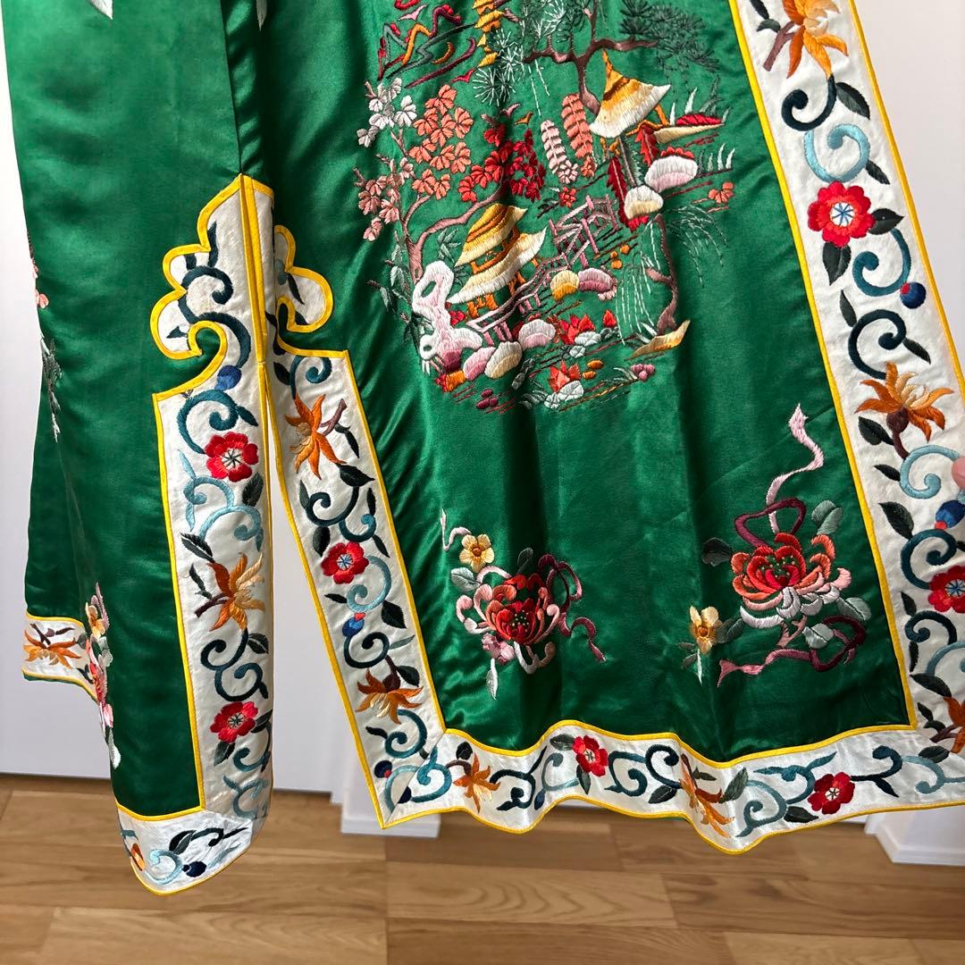 ノ*ブ様 40s 50s ヴィンテージ マンダリン　ガウン　ジャケット　チャイナ