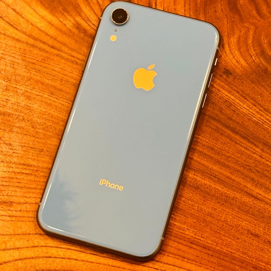 iPhone XR Blue 64GB SIMフリー【通常使用品】青　ブルー