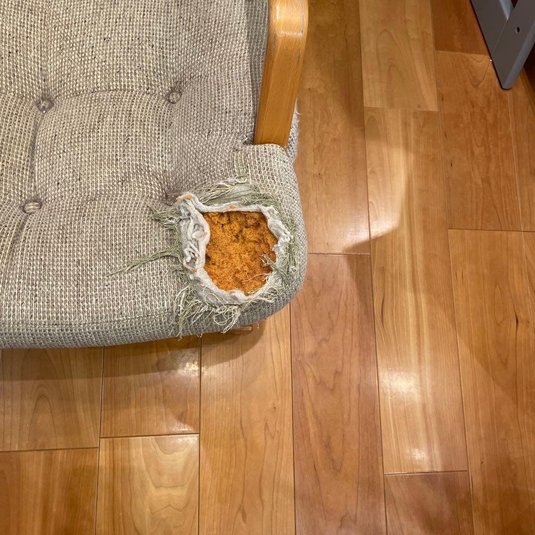 【ジャンク】天童木工　ブルーノマットソン　2シーター