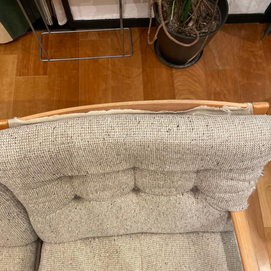 【ジャンク】天童木工　ブルーノマットソン　2シーター