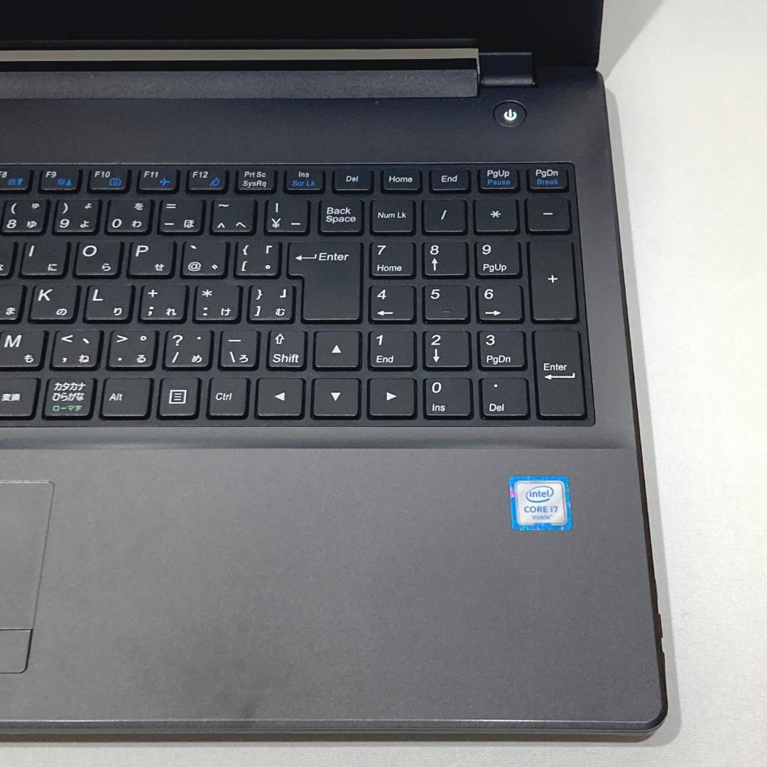 訳あり✨超速i7・カメラ・大容量✨グレー✨すぐ使えるノートパソコン◇T421-2