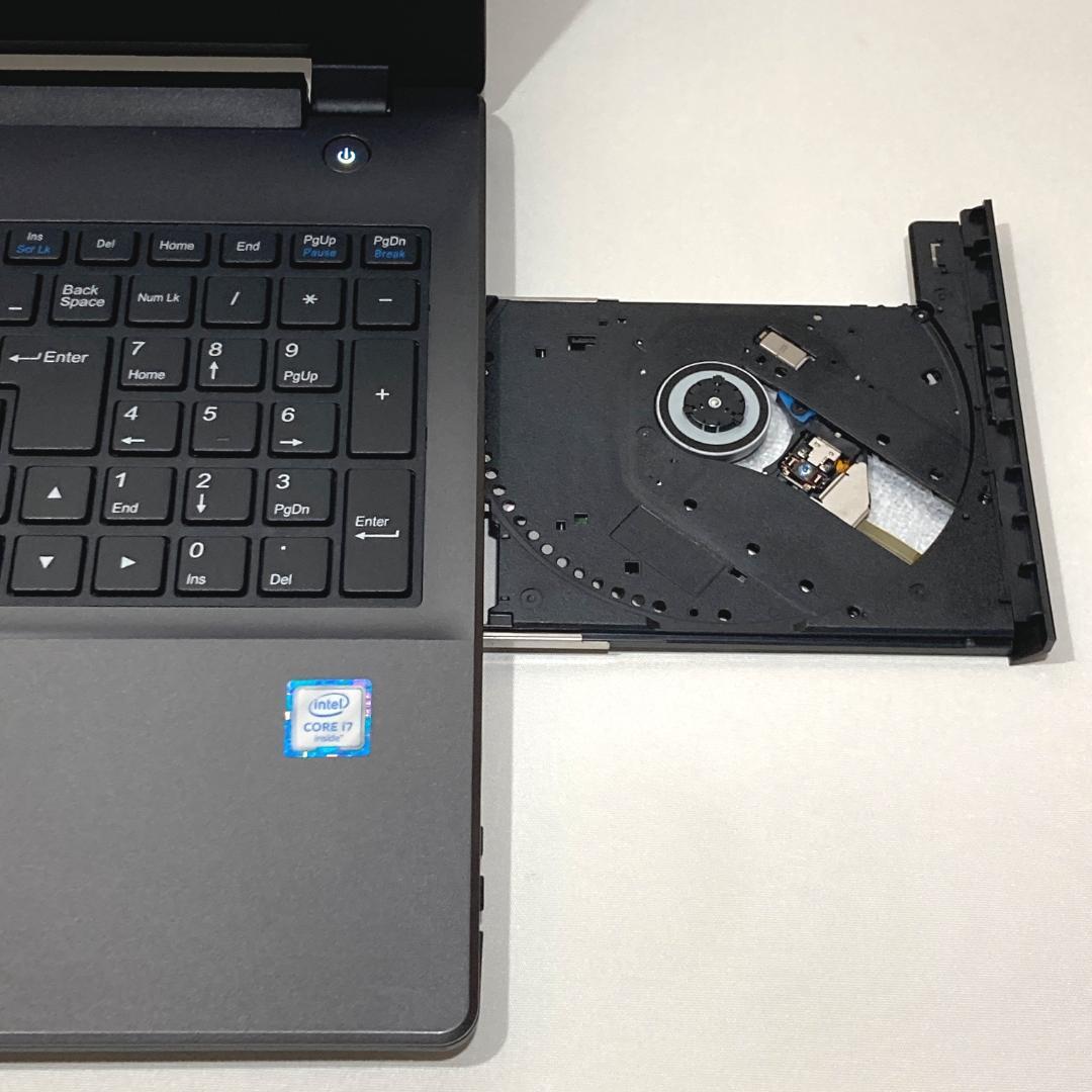 訳あり✨超速i7・カメラ・大容量✨グレー✨すぐ使えるノートパソコン◇T421-2