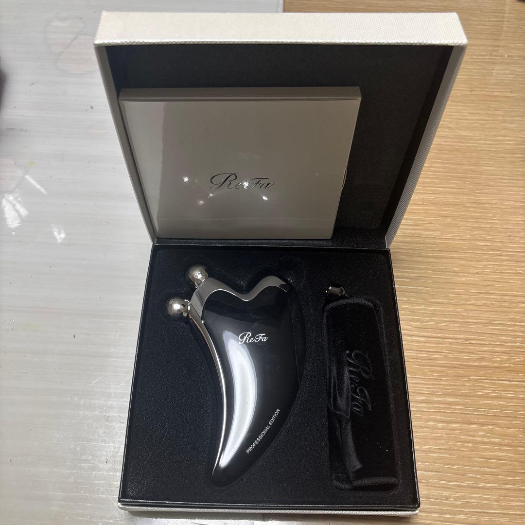 ReFa ブラック 美顔ローラー