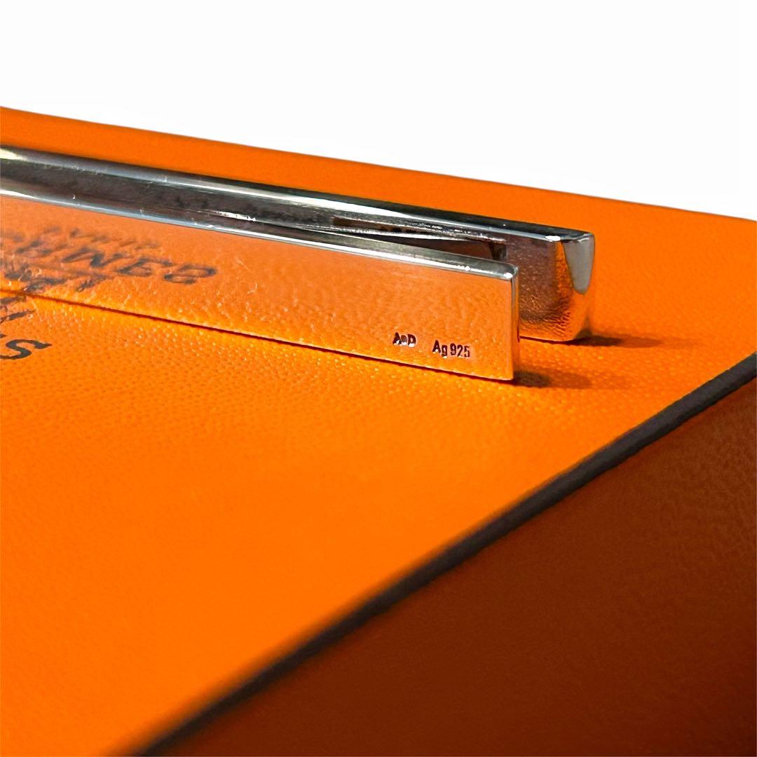 【超希少・美品】HERMES エブリン マネークリップ タイピン Ag925