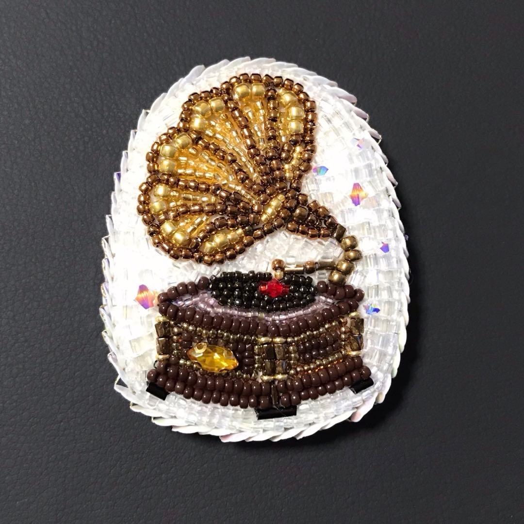 ririan 様おまとめ5点　ハチドリ、蓄音機、抹茶パフェ、くまさん