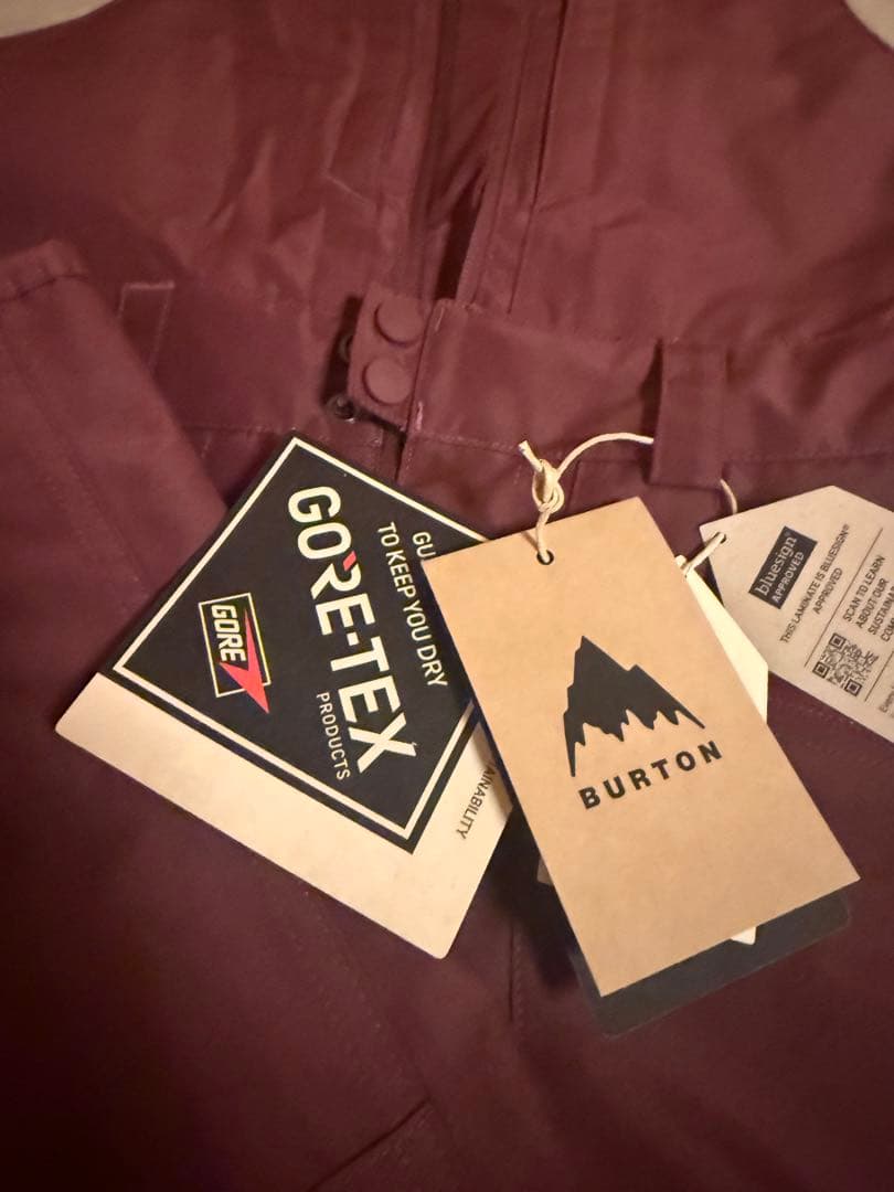 R*様 バートン　ゴアテックス　ビブパン　メンズSサイズ